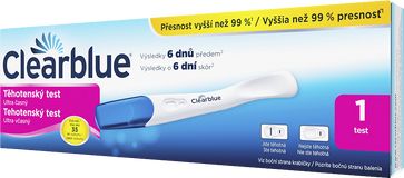Clearblue Těhotenský test Ultra včasný 1 ks