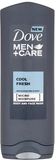 Dove Men+Care Cool Fresh sprchový gel na tělo a tvář 250 ml