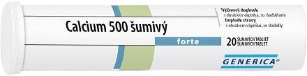 Generica Calcium 500 forte 20 ks