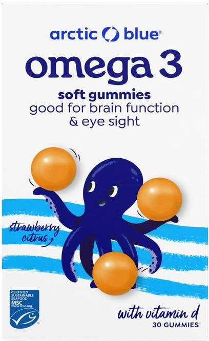 Arctic blue® Kids Omega 3, 30 ks