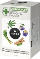 Leros Zdravá pleť konopí&violka sáčky 20 x 1.5 g