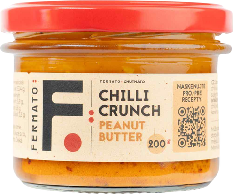 Fermato Chilli crunch - Peanut butter 1 x 200 g