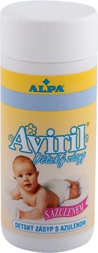 Aviril dětský zásyp s azulenem sypačka 100 g