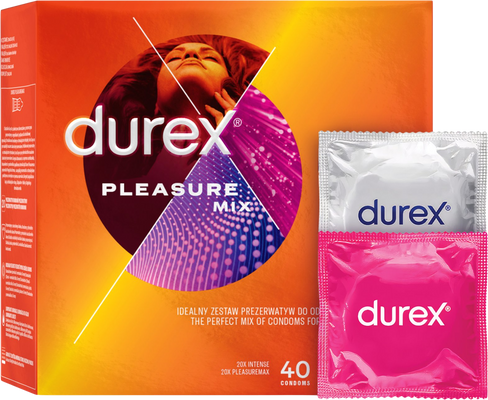 Durex SEX Pleasure 40 ks