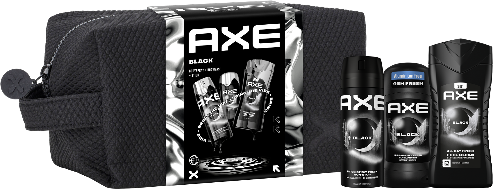 Axe Black kosmetická taška pro muže