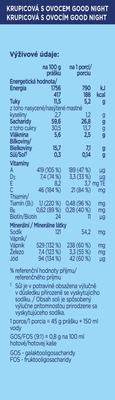 Nutrilon Krupicová kaše s ovocem GOOD NIGHT 225 g