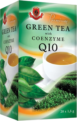 Herbex Čaj zelený Q10 Premium 20 x 1.5 g