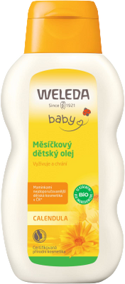 Weleda Měsíčkový dětský olej 200 ml
