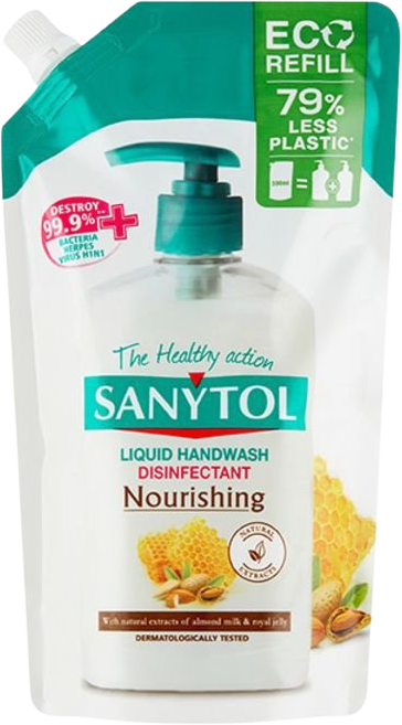 Sanytol mýdlo vyživující 500 ml