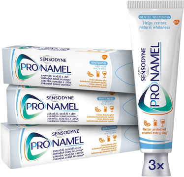 Sensodyne Pronamel Whitening zubní pasta 3 x 75 ml
