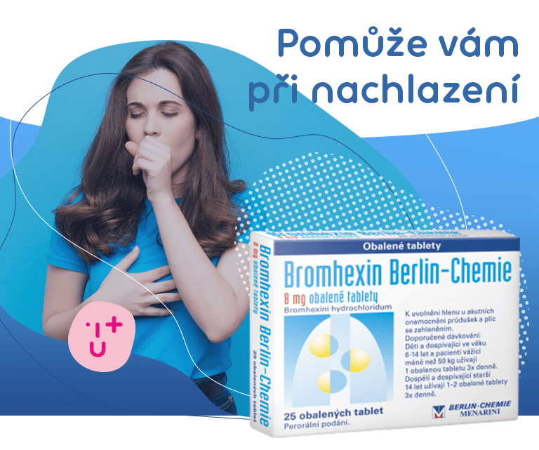 Bromhexin 8 Berlin-Chemie 8mg 25 obalených tablet