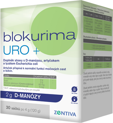 Blokurima URO+ 2 g d-manózy 30 sáčků