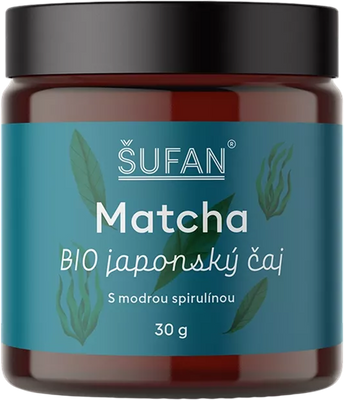 Šufan BIO čaj Matcha se spirulinou 30 g