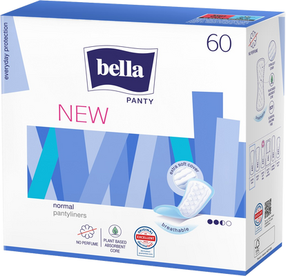 Bella Panty slipové vložky new 60 ks