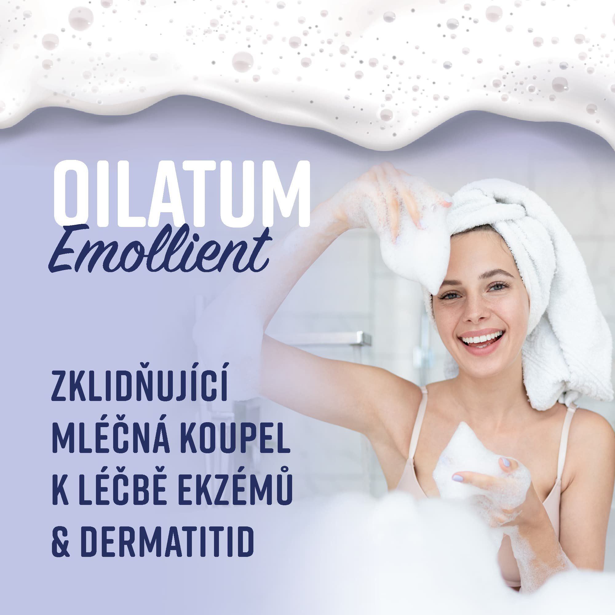 Oilatum přísada do koupele k léčbě ekzému a dermatitid 500 ml