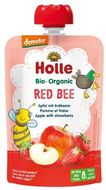 Holle Bio pyré - Red Bee- Jablko s jahodami 100 g