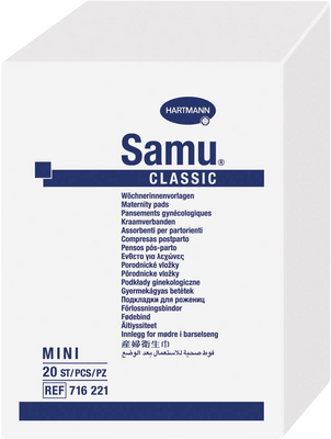 Hartmann Samu mini Porodnické vložky 20 ks