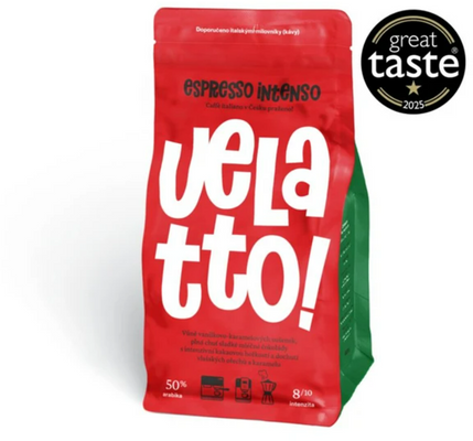 Velatto Espresso Intenso zrnková 1000 g