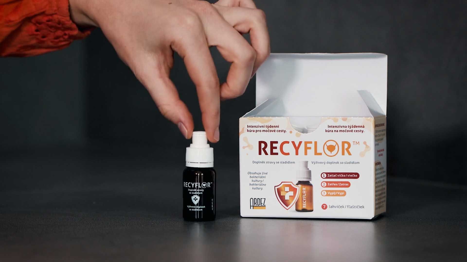 youtube video – RECYFLOR™ | Váš průvodce v péči o zdraví močových cest