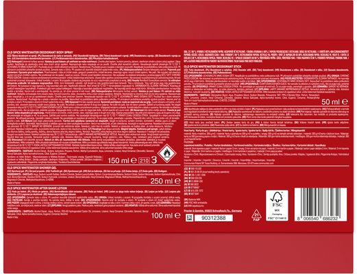 Old Spice Whitewater Dárková sada pro muže se svěží vůní 5 ks