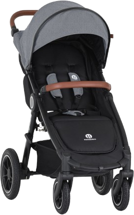 Petite&Mars Kočárek sportovní Street2 Air Oak Ultimate Grey