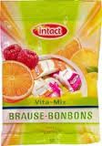 Intact sáček šumivé pastil.BRAUSE MIX s vit.C 75g