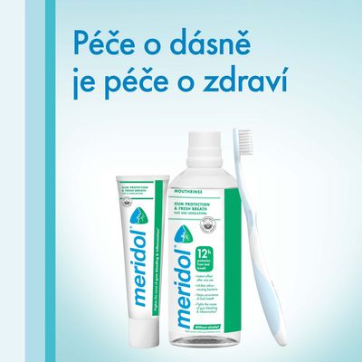 Meridol® ochrana dásní a jemné bělení zubní pasta 75 ml