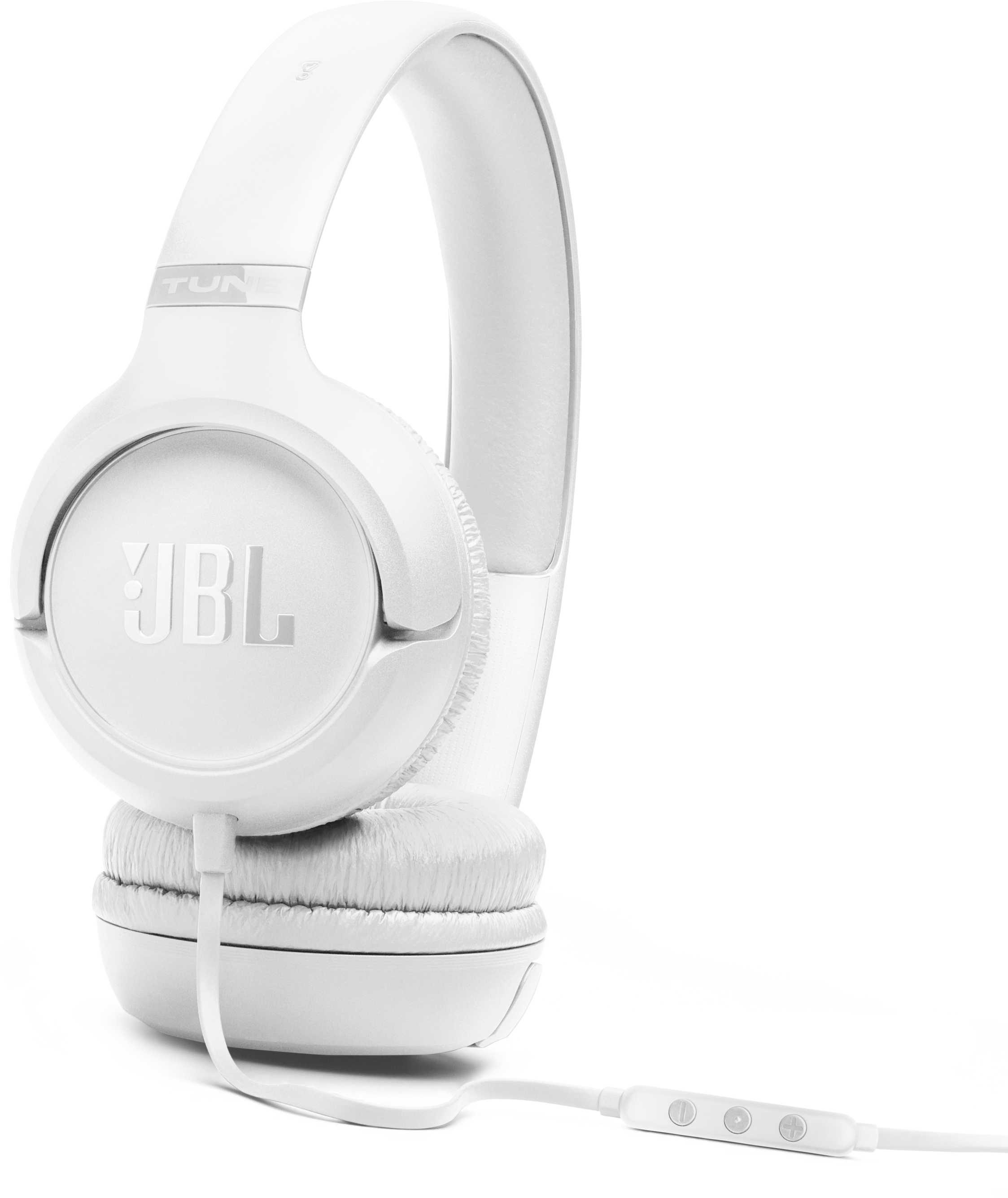 JBL Tune 530C White, kabelová sluchátka na uši