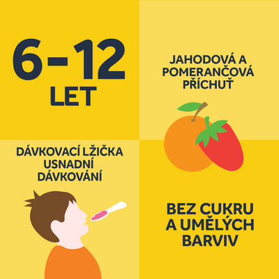 Nurofen pro děti 4% 40mg/ml Pomeranč 100 ml