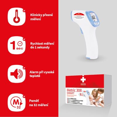 Cemio Metric 308 SMART Bezkontaktní teploměr