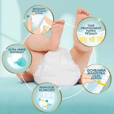 Pampers Premium Care Velikost 0, 30 ks