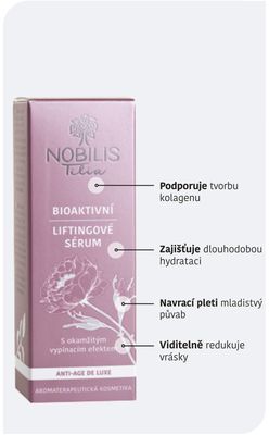 Nobilis Tilia Bioaktivní liftingové sérum 15 ml