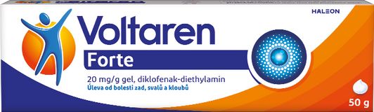 Voltaren Forte 20 mg/g gel proti bolesti 50 g