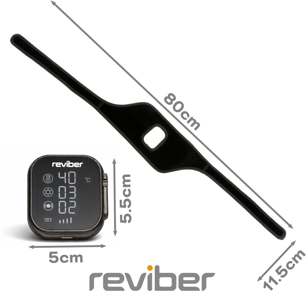 Reviber Pás s infračerveným LED světlem