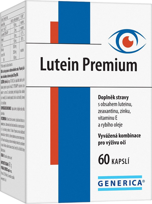 Generica Lutein Premium 60 kapslí