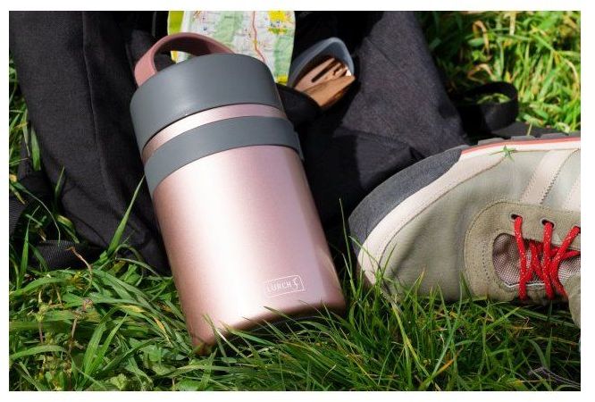 Lurch Nerezová termo nádoba rosegold 800 ml