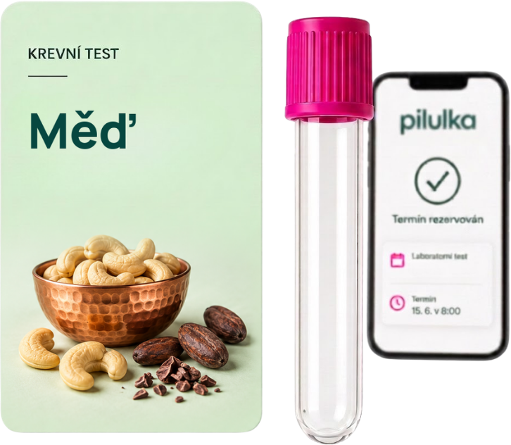 Unilabs Krevní test na měď (Cuprum, Cu)