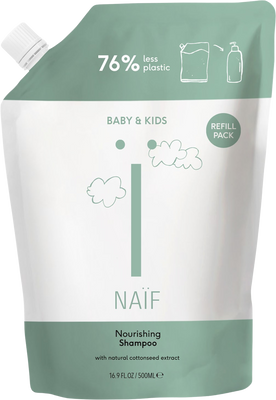 NAÏF Výživný šampon pro děti a miminka - náhradní náplň 500 ml