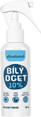Allnature Bílý ocet 10% 500 ml