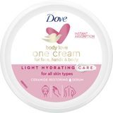 Dove Pleťový a tělový krém Light Hydrating 250 ml