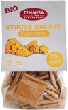 Zemanka Biopekárna BIO Sýrové krekry se špaldou a slunečnicí 100 g