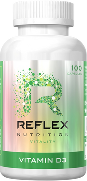 Reflex Nutrition Vitamín D3 100 kapslí