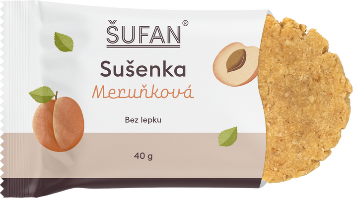 Šufan Sušenka meruňková 40 g