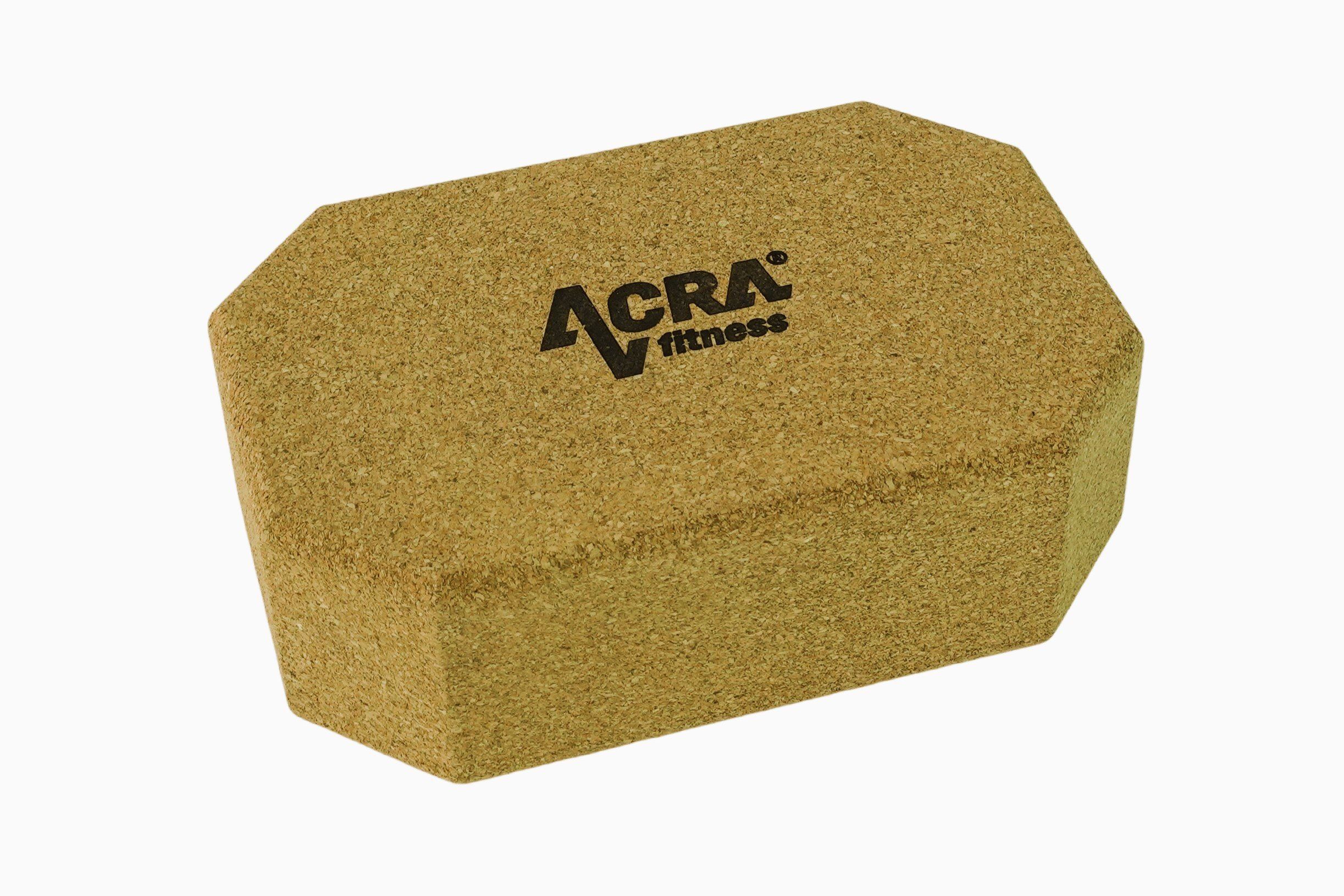 Acra Jóga blok z přírodního korku