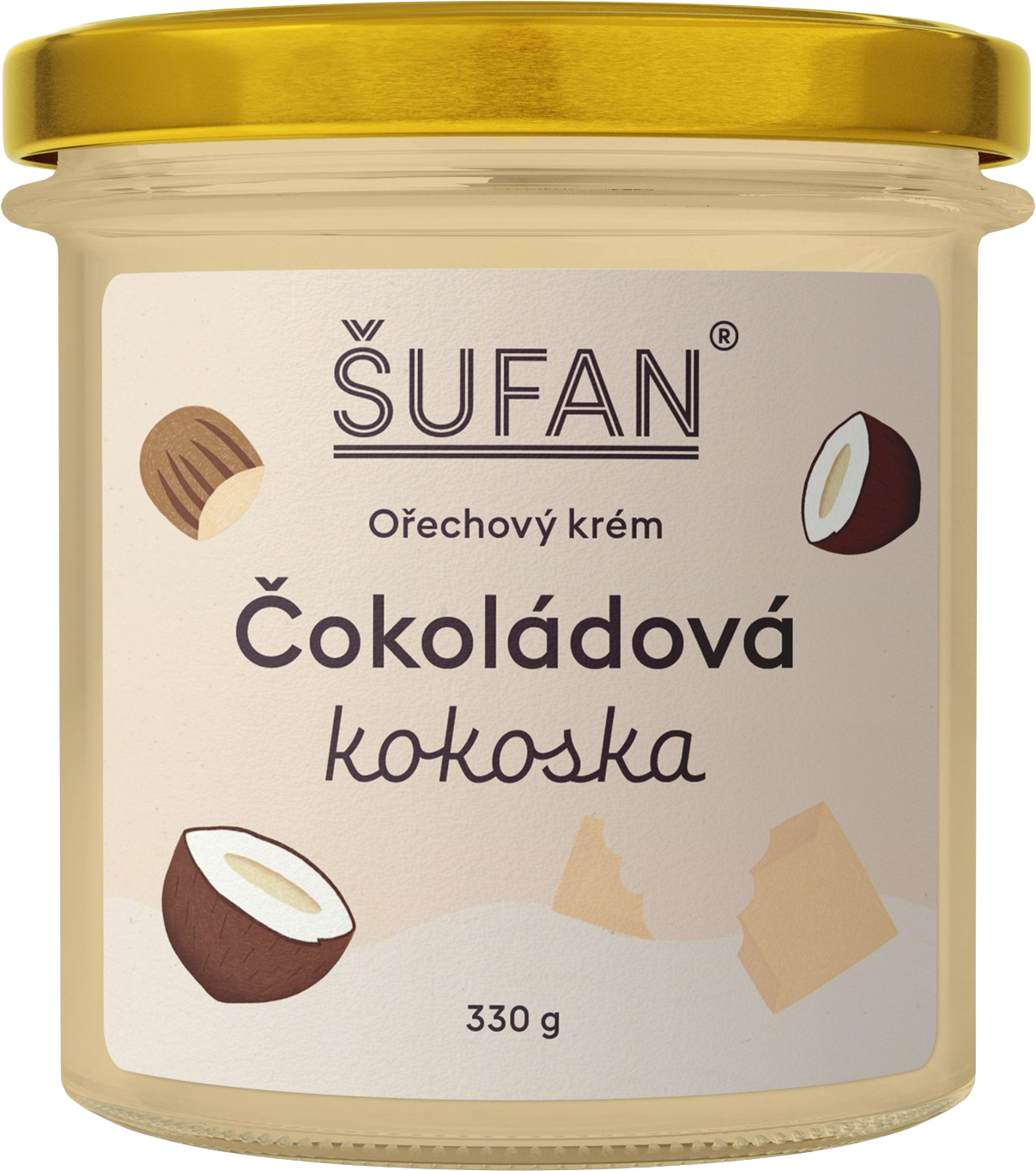 Šufan Čokoládová kokoska 330 g