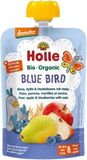 Holle Bio pyré Blue bird- Hruška, jablko a borůvky s vločkami 100 g