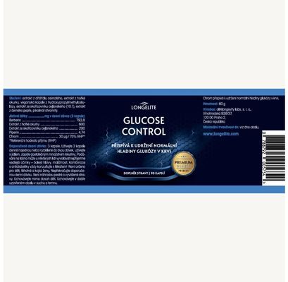 Longelite Glucose control 90 kapslí