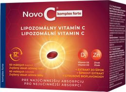 Novo C  komplex forte LIPOZOMÁLNÍ VITAMÍN C 60 kapslí