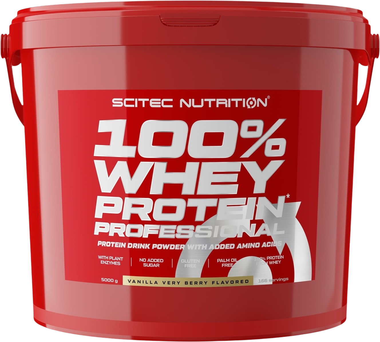 SciTec Nutrition 100% Whey Protein Professional vanilka/lesní plody 5000 g