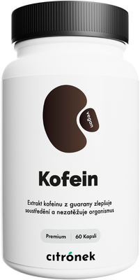Citronek Kofein z Guarany 60 kapslí